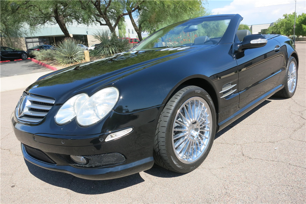 2003 MERCEDES-BENZ SL500 CONVERTIBLE