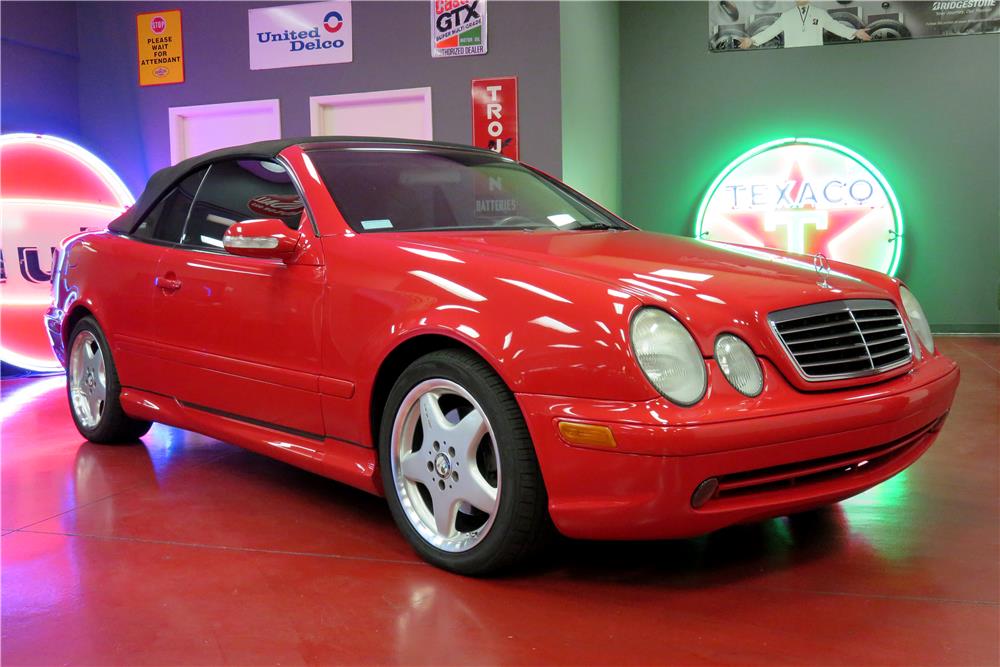 2003 MERCEDES-BENZ CLK430 CONVERTIBLE