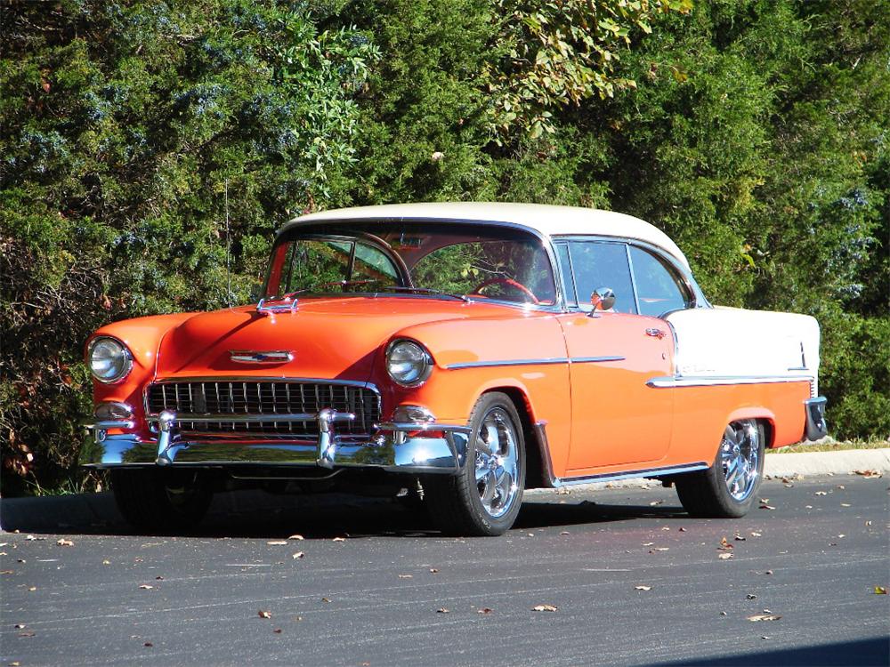 1955 CHEVROLET BEL AIR CUSTOM 2 DOOR HARDTOP