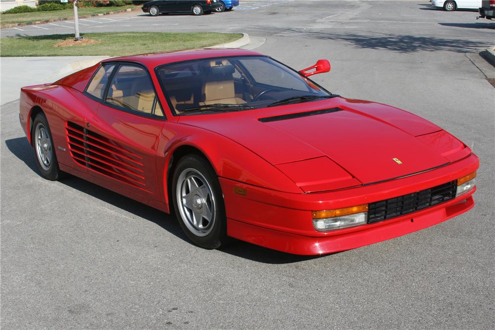 1986 FERRARI TESTAROSSA 2 DOOR COUPE