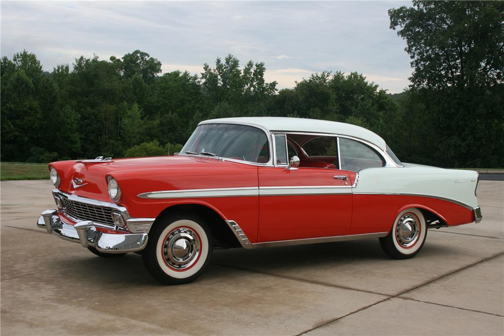 1956 CHEVROLET BEL AIR 2 DOOR COUPE