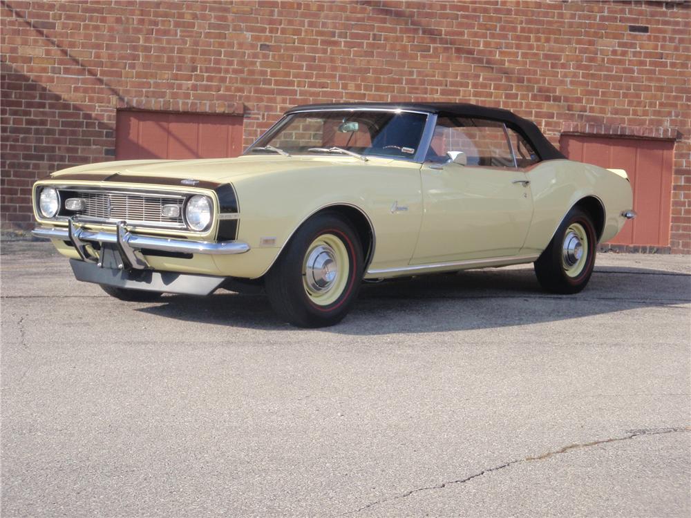 1968 CHEVROLET CAMARO CONVERTIBLE