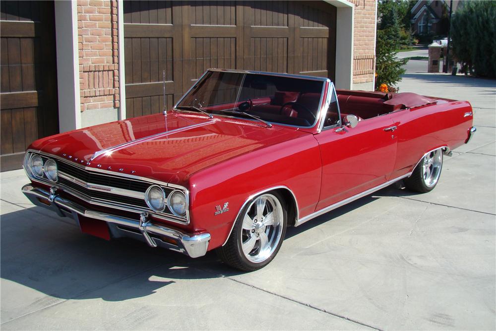 1965 CHEVROLET CHEVELLE MALIBU SS CONVERTIBLE RESTOMOD