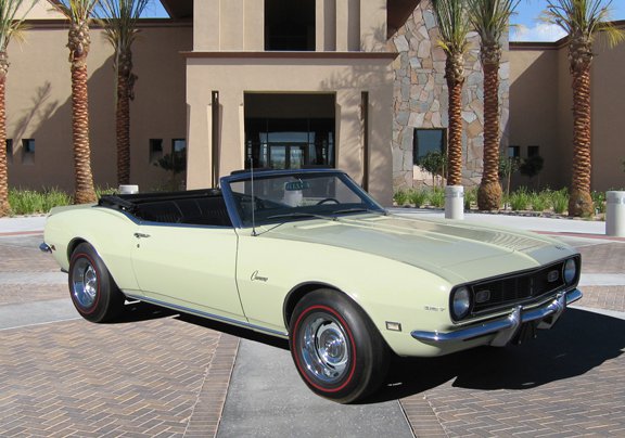 1968 CHEVROLET CAMARO CONVERTIBLE