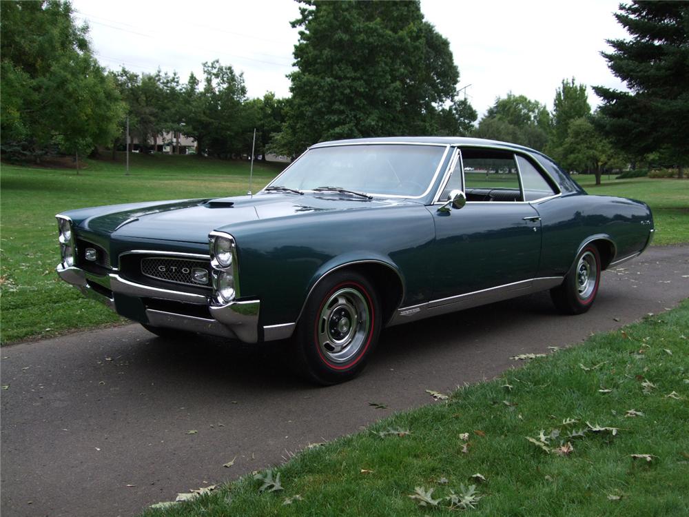 1967 PONTIAC GTO 2 DOOR HARDTOP