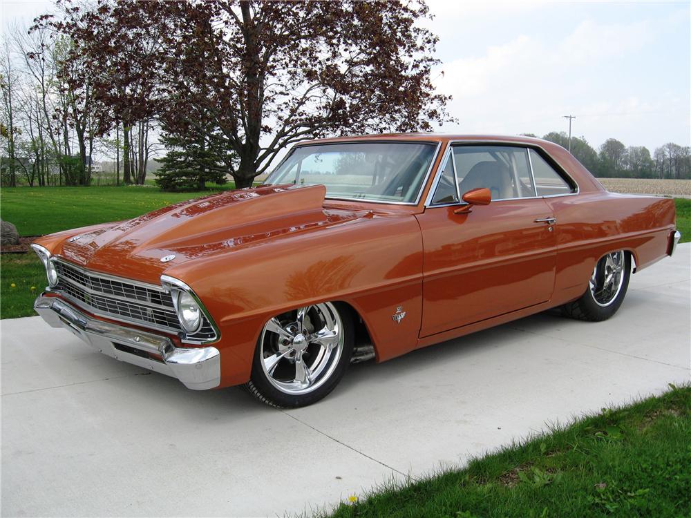 1967 CHEVROLET NOVA CUSTOM 2 DOOR COUPE