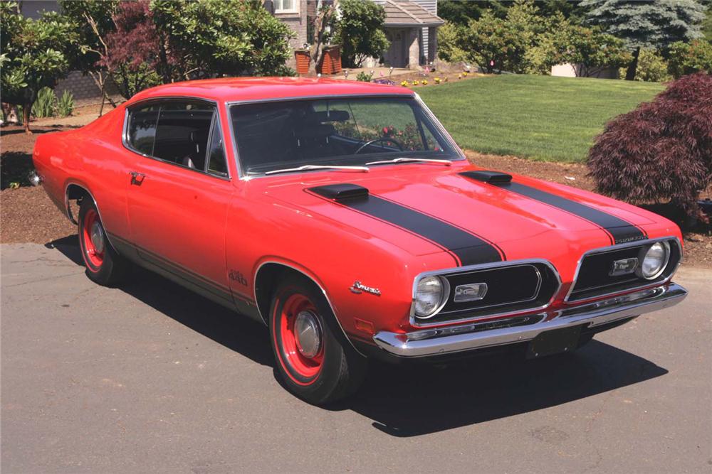 1969 PLYMOUTH CUDA 440 2 DOOR FASTBACK