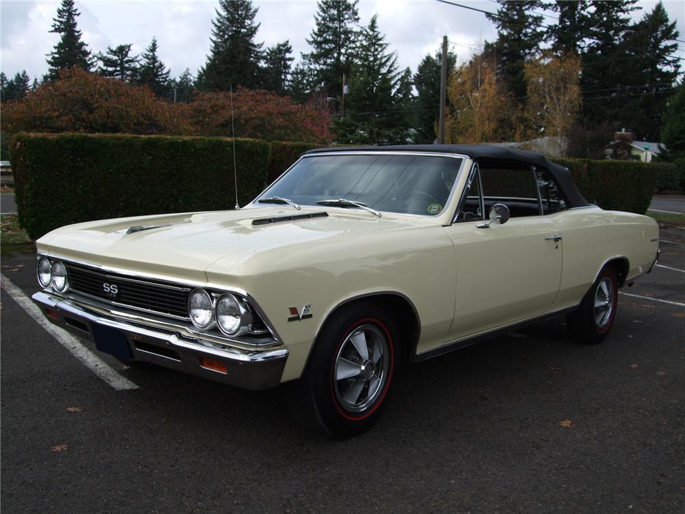 1966 CHEVROLET CHEVELLE SS 396 CONVERTIBLE