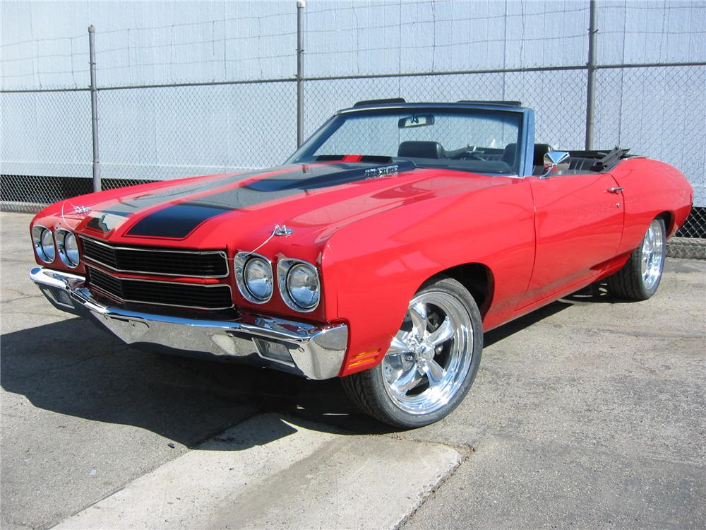 1970 CHEVROLET CHEVELLE CONVERTIBLE