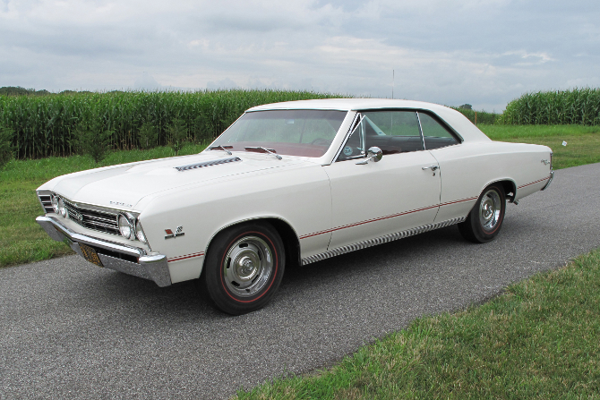 1967 CHEVROLET CHEVELLE SS 396 2 DOOR HARDTOP