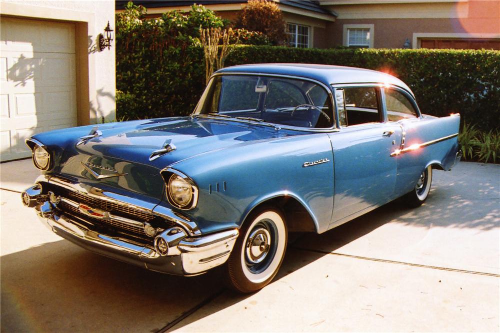 1957 CHEVROLET 150 2 DOOR POST