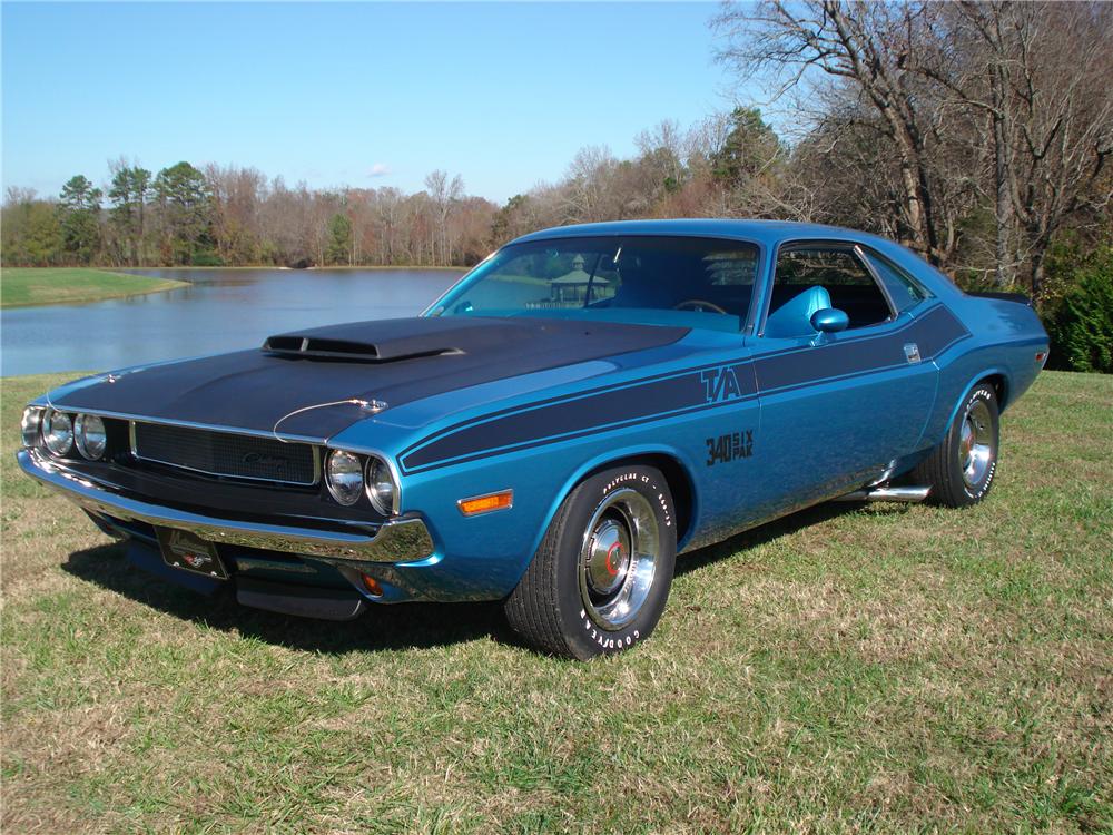 1970 DODGE CHALLENGER T/A 2 DOOR HARDTOP