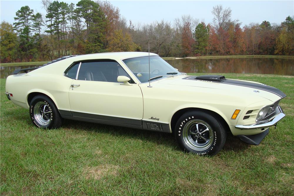 1970 FORD MUSTANG MACH 1 FASTBACK