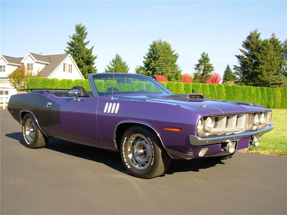 1971 PLYMOUTH CUDA CUSTOM CONVERTIBLE