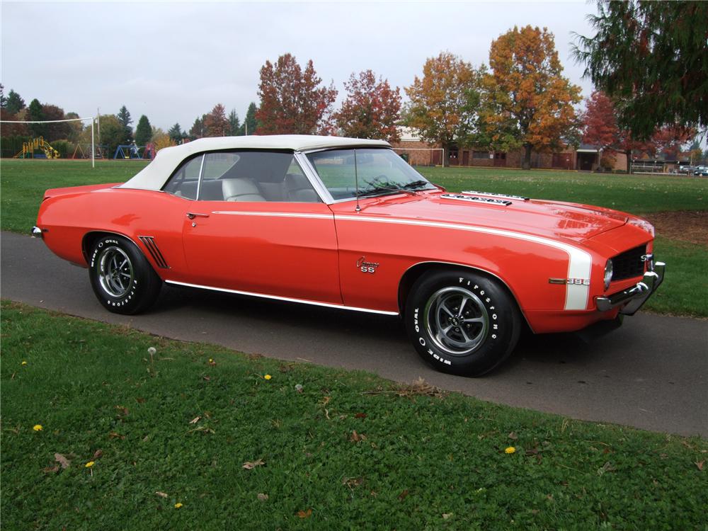 1969 CHEVROLET CAMARO SS CONVERTIBLE