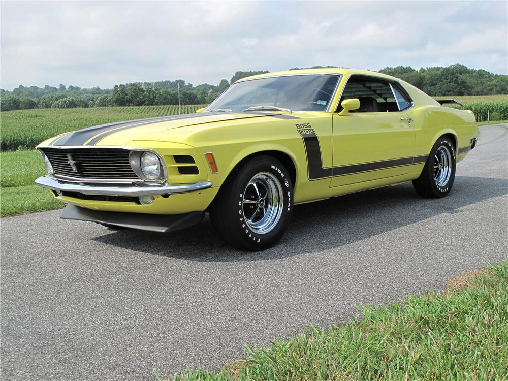 1970 FORD MUSTANG BOSS 302 FASTBACK