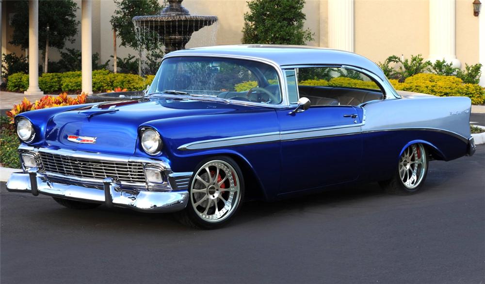 1956 CHEVROLET BEL AIR CUSTOM 2 DOOR HARDTOP