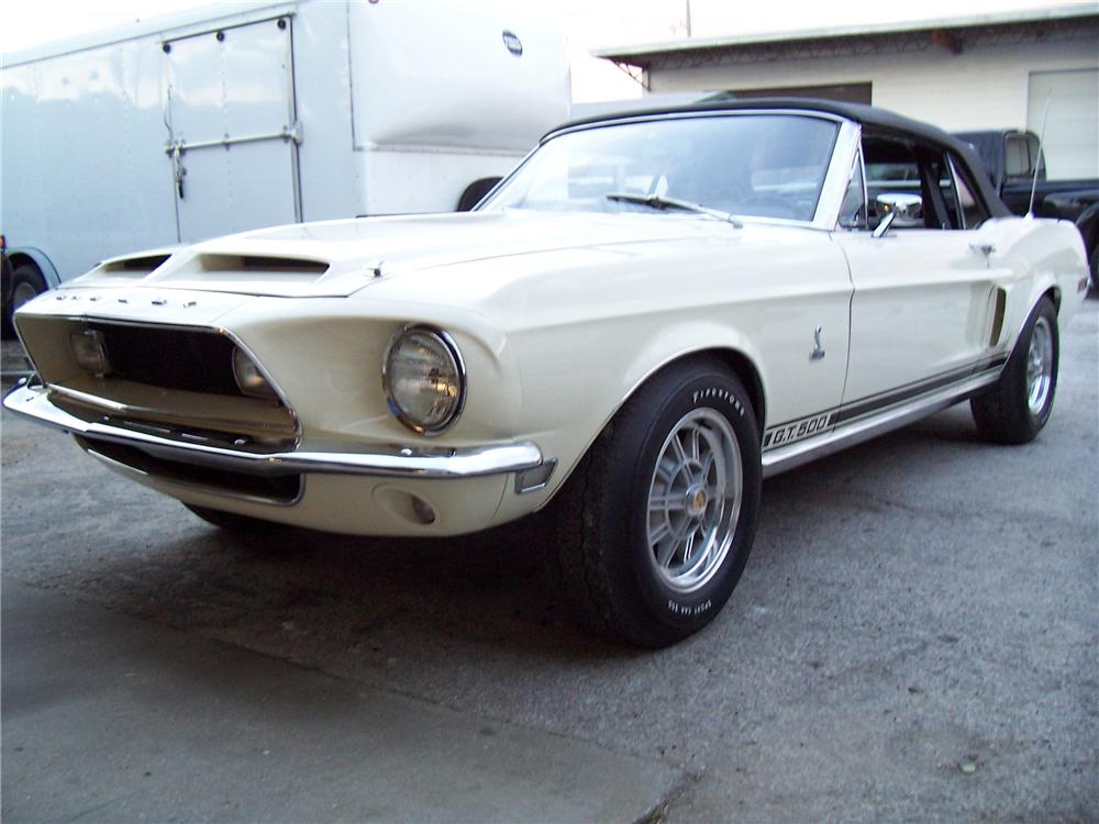 1968 SHELBY GT500 CONVERTIBLE