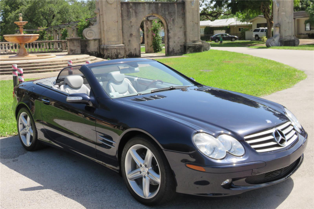 2006 MERCEDES-BENZ SL500 CONVERTIBLE