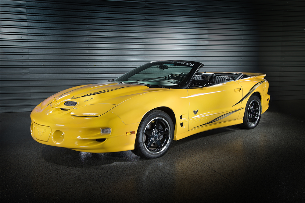 2002 PONTIAC TRANS AM WS6 COLLECTOR EDITION CONVERTIBLE