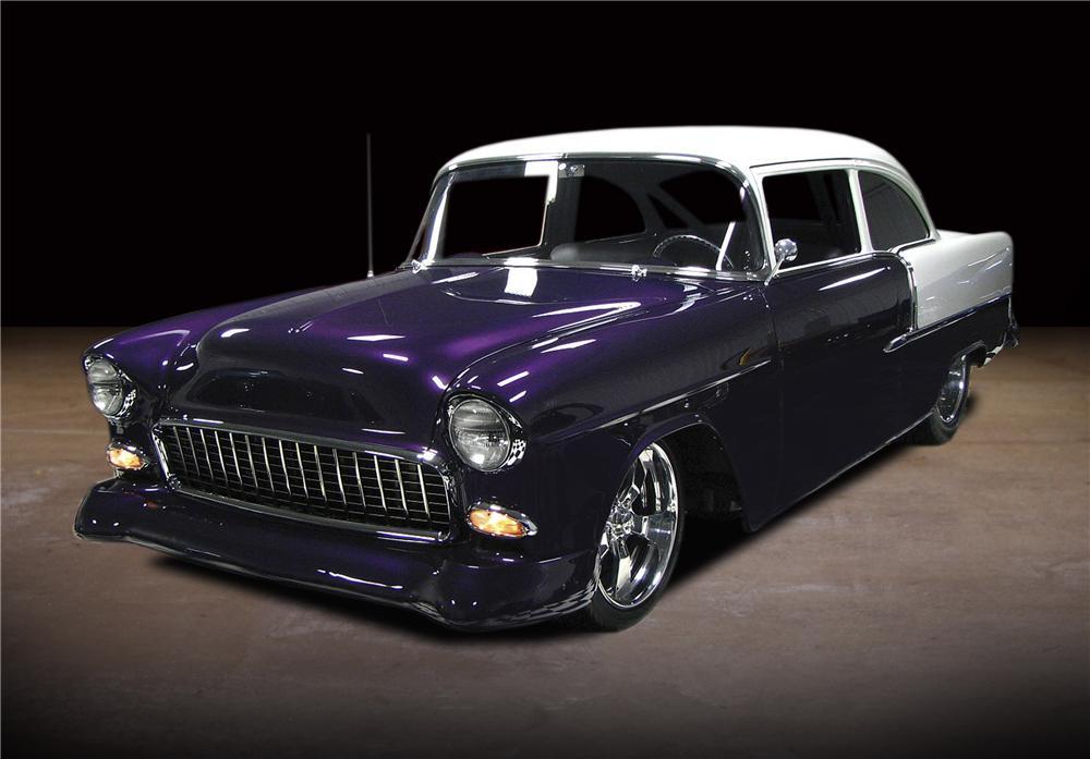 1955 CHEVROLET 210 CUSTOM 2 DOOR POST