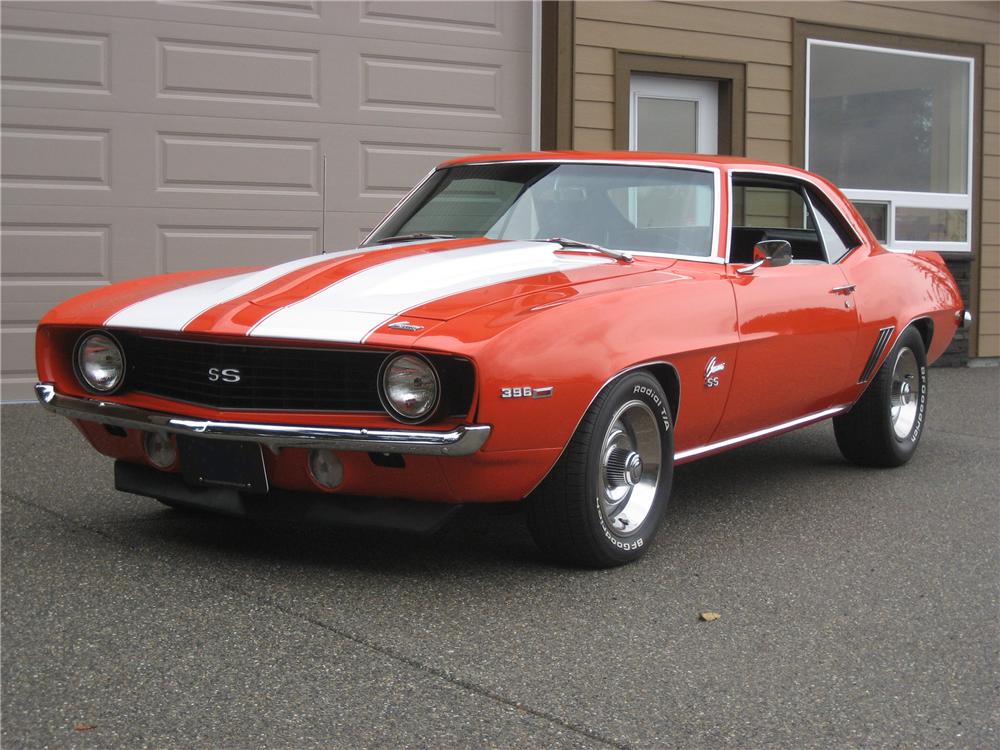 1969 CHEVROLET CAMARO 2 DOOR COUPE