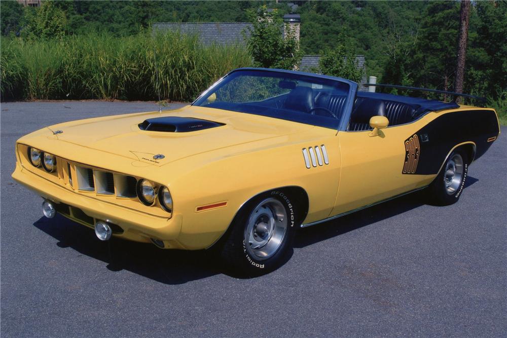 1971 PLYMOUTH CUDA CONVERTIBLE