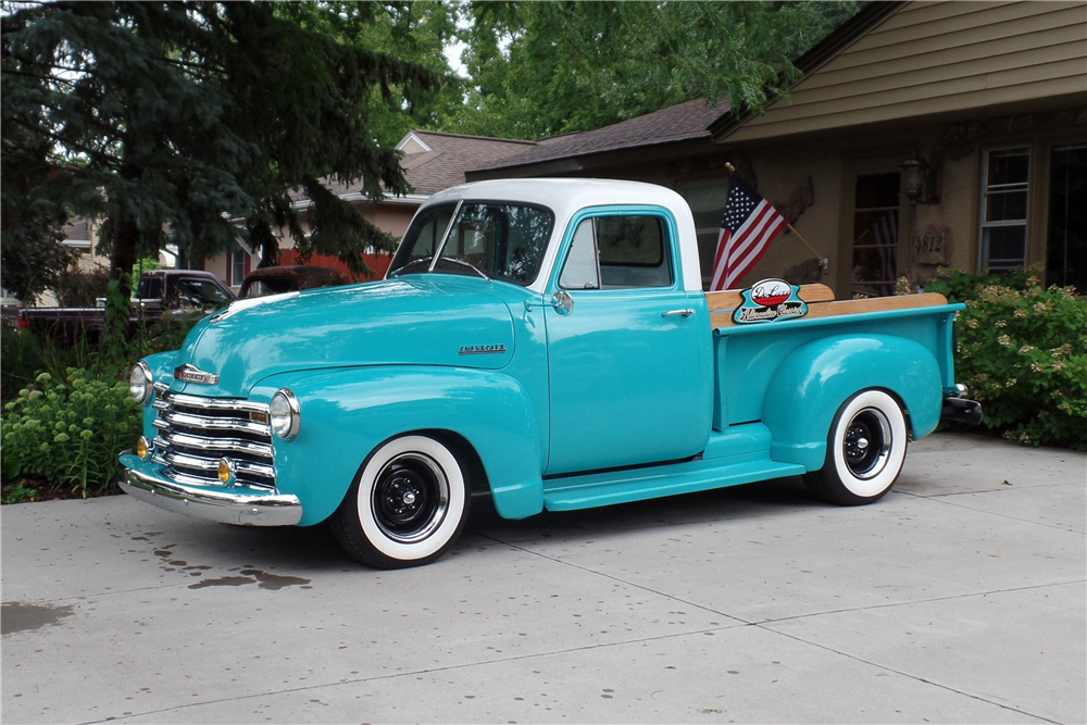 1952 CHEVROLET 3100 CUSTOM PICKUP