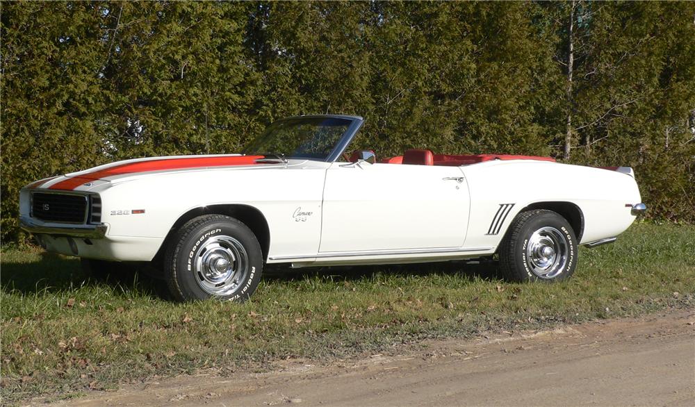 1969 CHEVROLET CAMARO INDY PACE CAR CONVERTIBLE