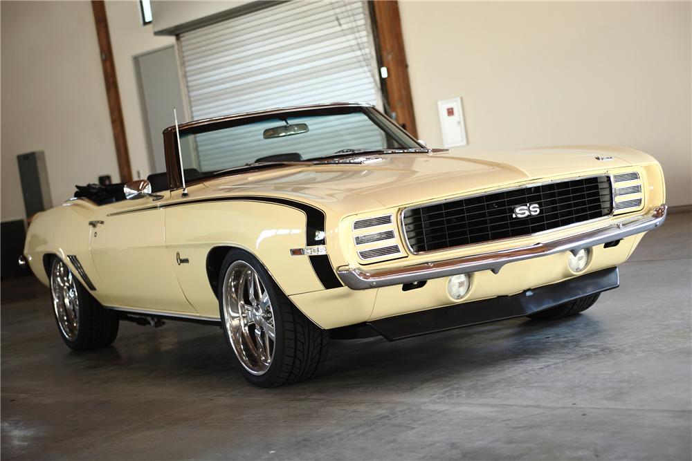 1969 CHEVROLET CAMARO CONVERTIBLE RS/SS RE-CREATION