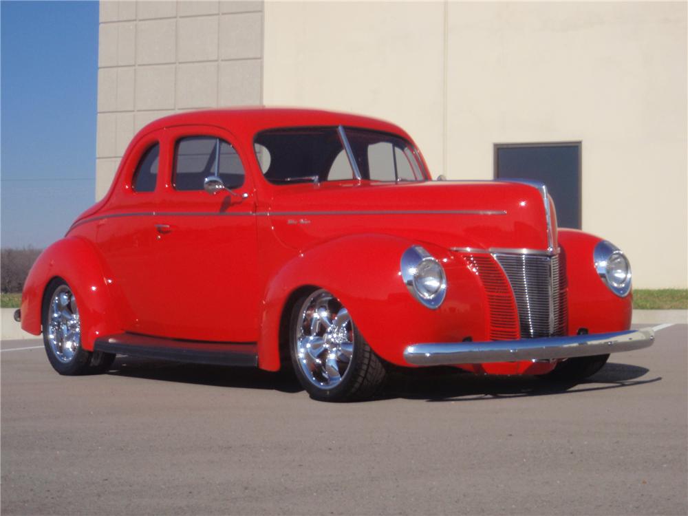 1940 FORD DELUXE CUSTOM COUPE