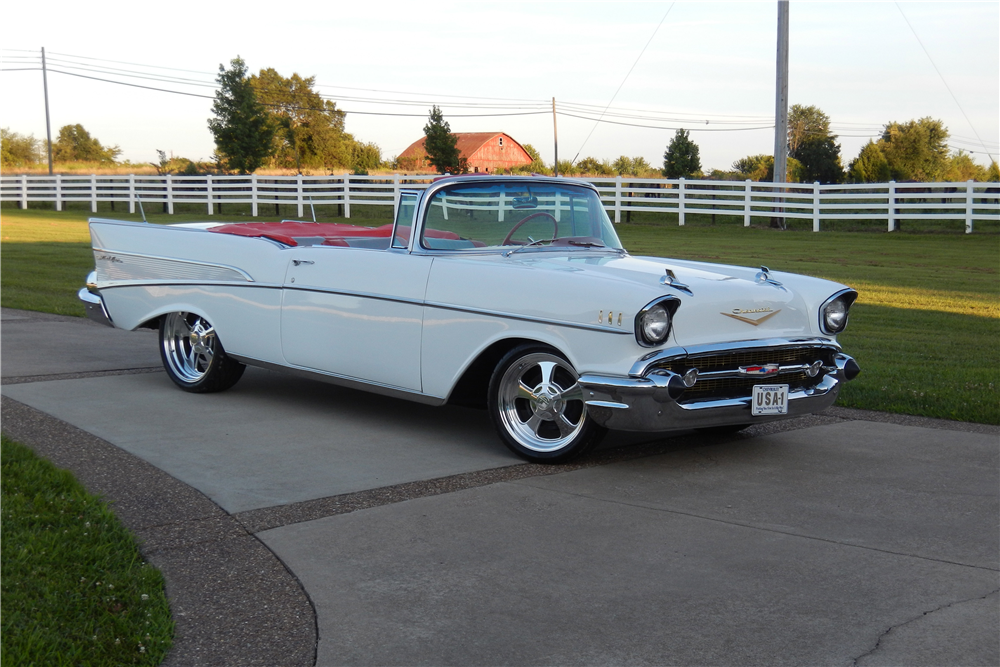 1957 CHEVROLET BEL AIR CUSTOM CONVERTIBLE