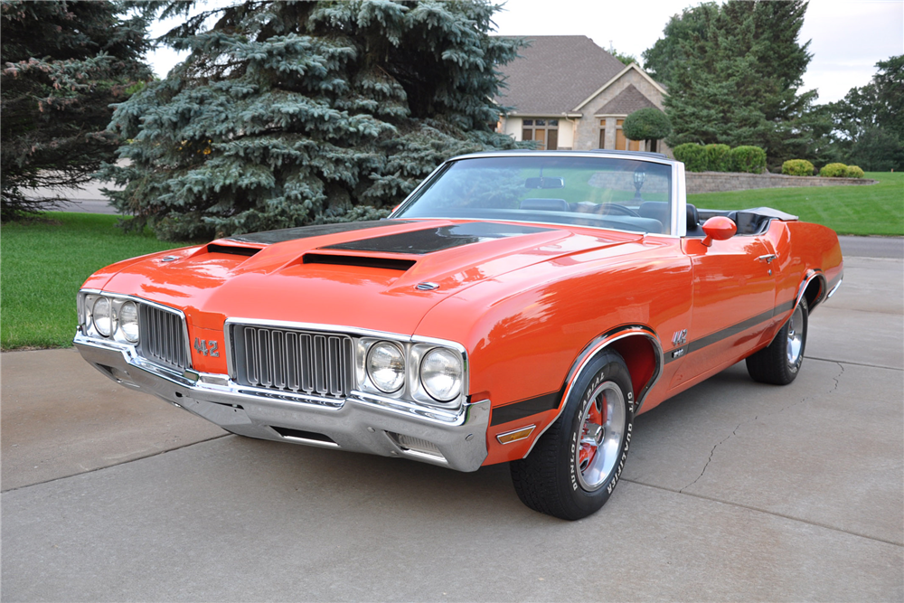 1970 OLDSMOBILE 442 CONVERTIBLE