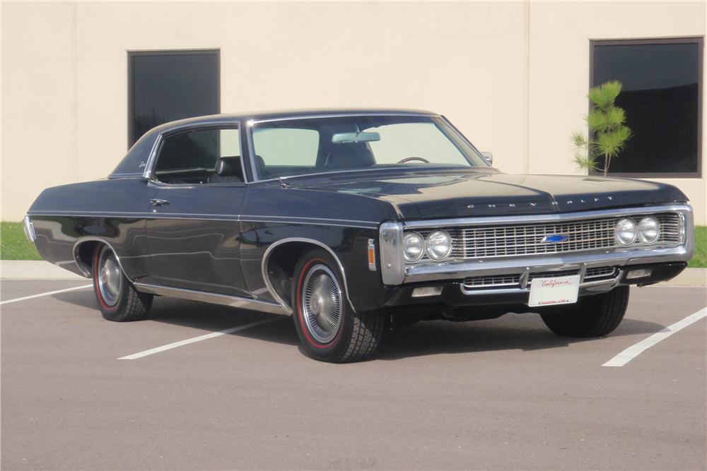 1969 CHEVROLET CAPRICE 2 DOOR HARDTOP