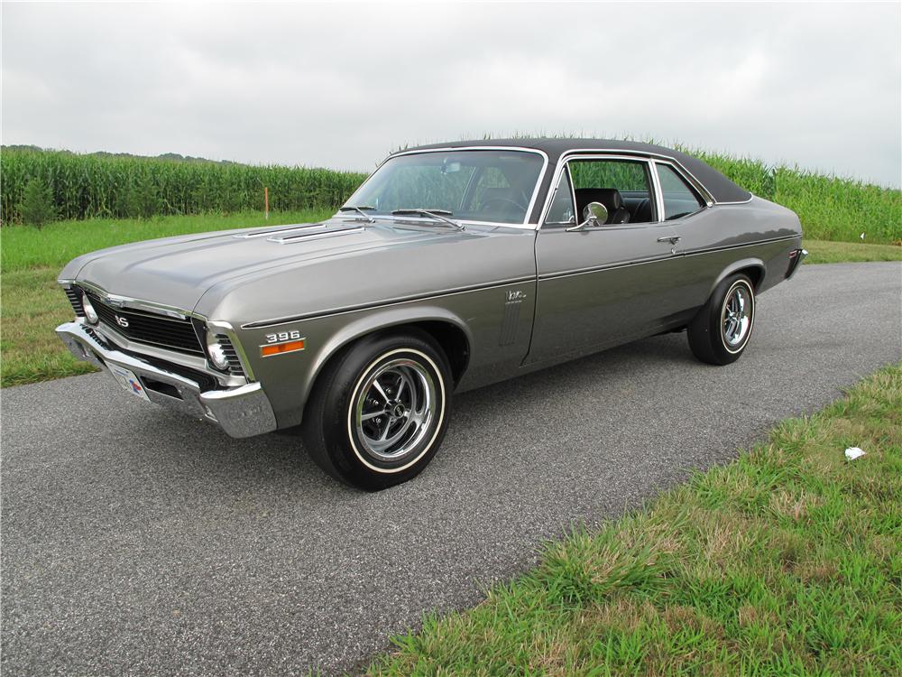 1970 CHEVROLET NOVA SS 396 SPORT COUPE