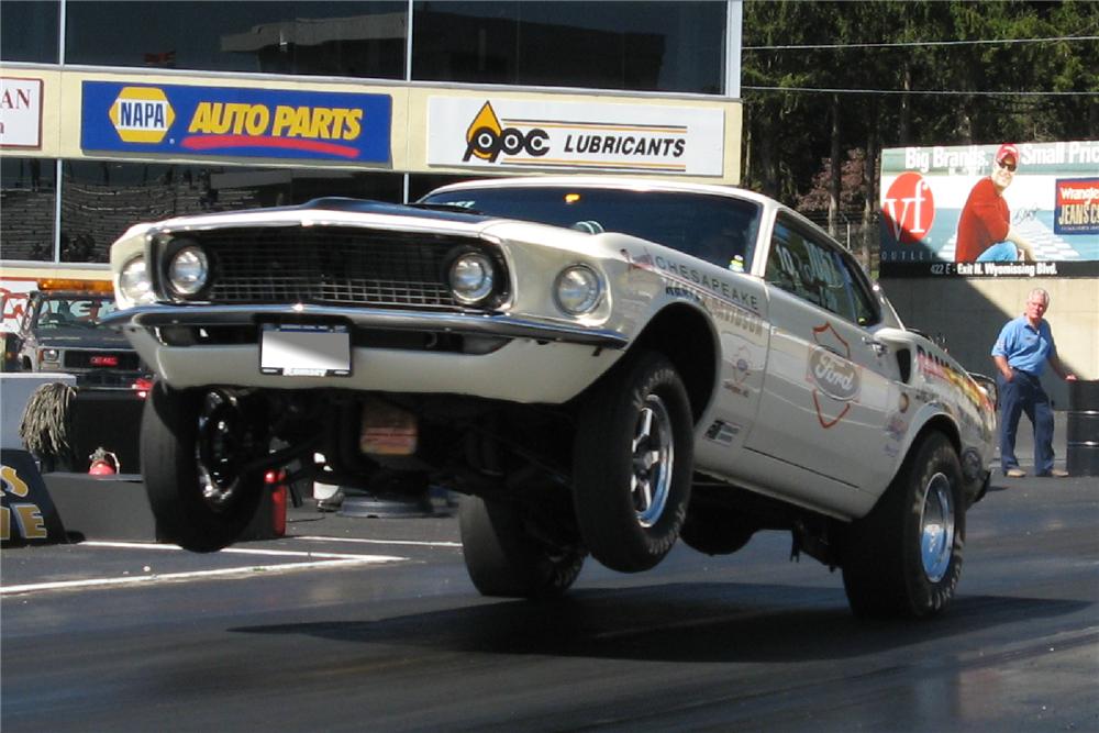 1969 FORD MUSTANG CUSTOM FASTBACK DRAG CAR