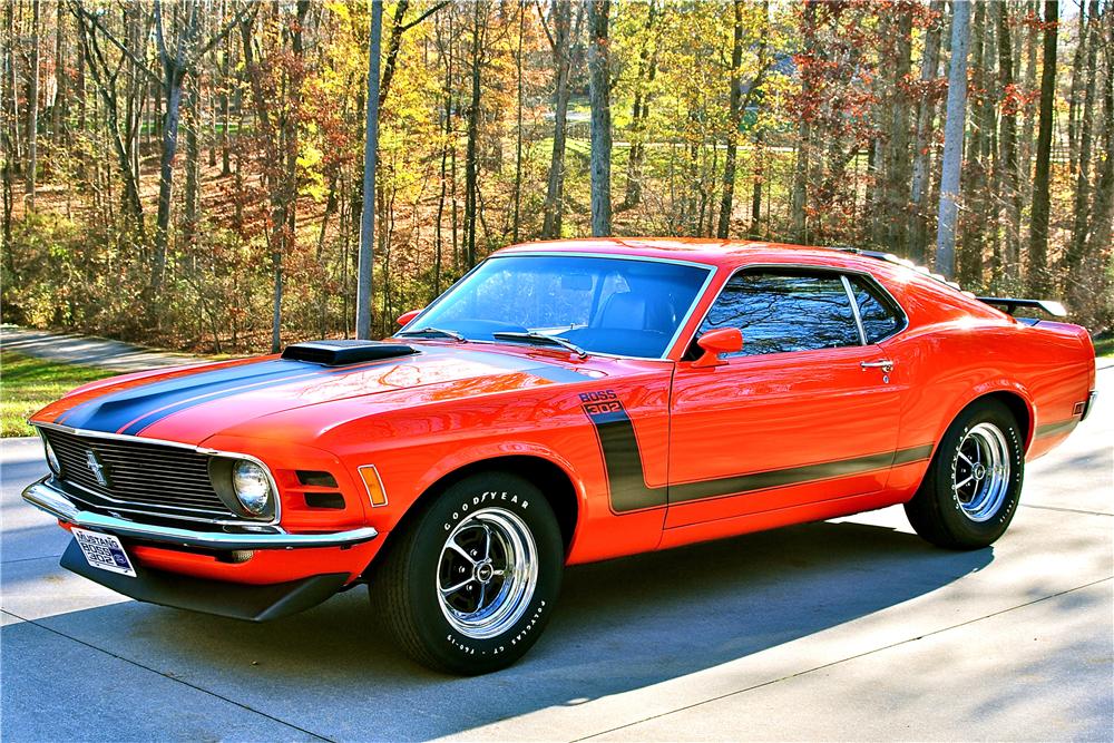 1970 FORD MUSTANG BOSS 302 FASTBACK