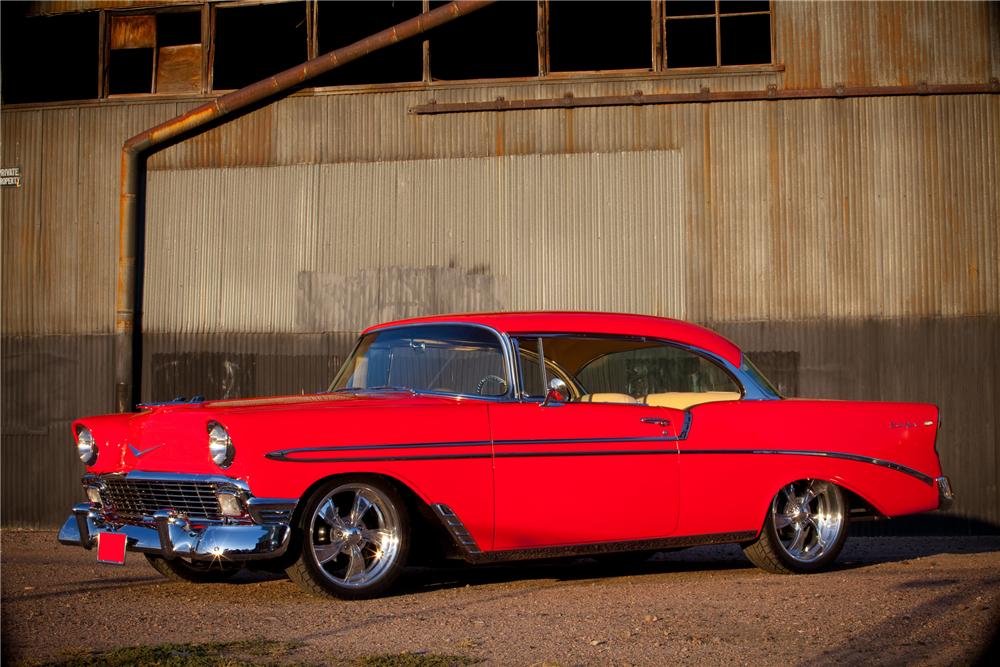 1956 CHEVROLET BEL AIR CUSTOM 2 DOOR HARDTOP