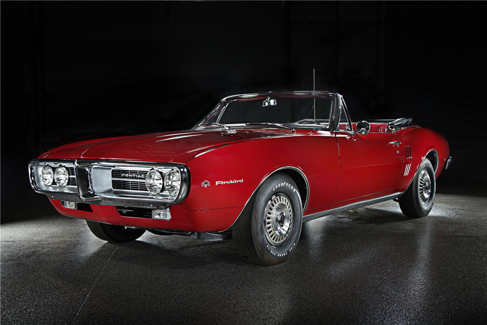 1967 PONTIAC FIREBIRD CONVERTIBLE VIN #001