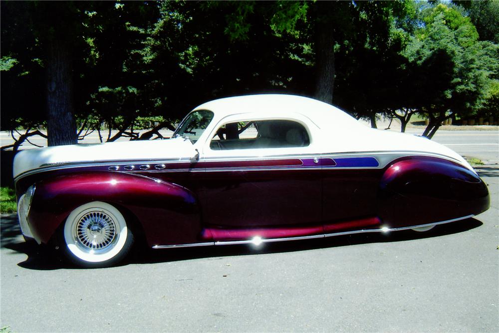 1941 LINCOLN ZEPHYR CUSTOM 3-WINDOW COUPE