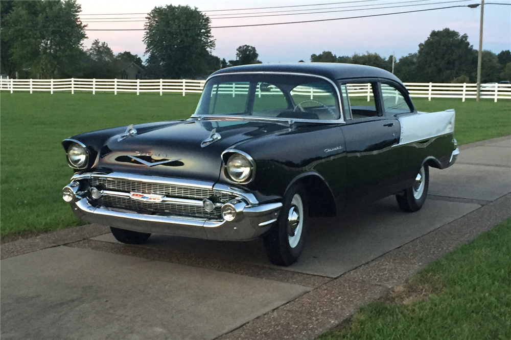 1957 CHEVROLET 150 BLACK WIDOW RE-CREATION