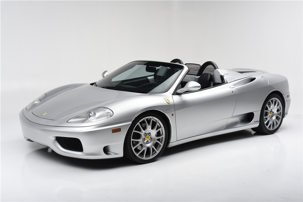 2002 FERRARI 360 SPIDER F1 CONVERTIBLE