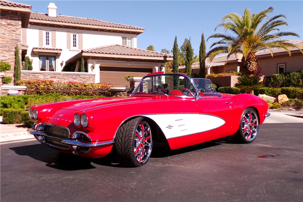 1961 CHEVROLET CORVETTE CUSTOM CONVERTIBLE