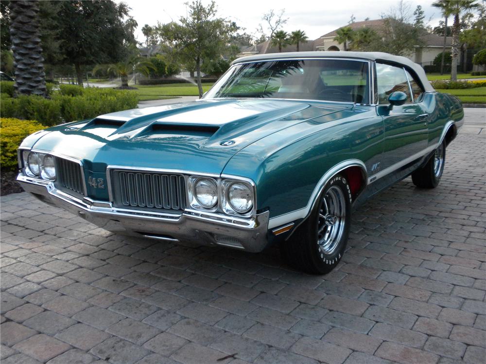 1970 OLDSMOBILE 442 W30 CONVERTIBLE