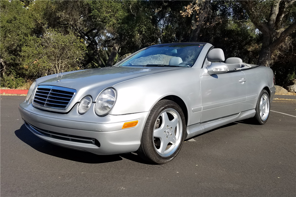 2001 MERCEDES-BENZ CLK430 CONVERTIBLE