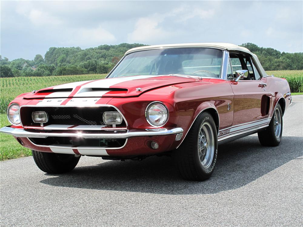 1968 SHELBY GT500 KR CONVERTIBLE