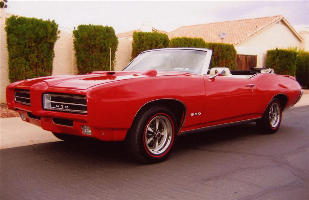 1969 PONTIAC GTO CONVERTIBLE