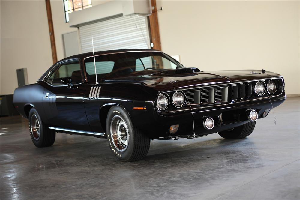 1971 PLYMOUTH HEMI CUDA 2 DOOR COUPE