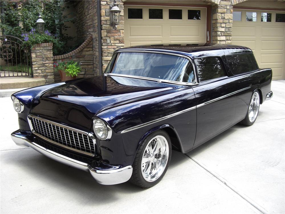 1955 CHEVROLET NOMAD 2 DOOR CUSTOM STATION WAGON