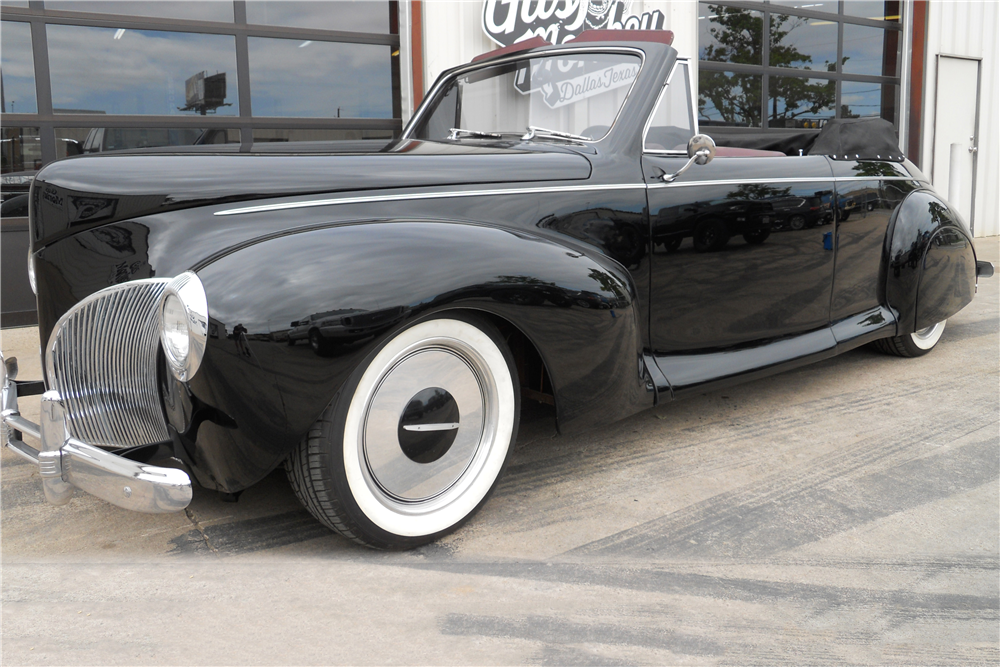 1941 LINCOLN ZEPHYR CUSTOM CONVERTIBLE